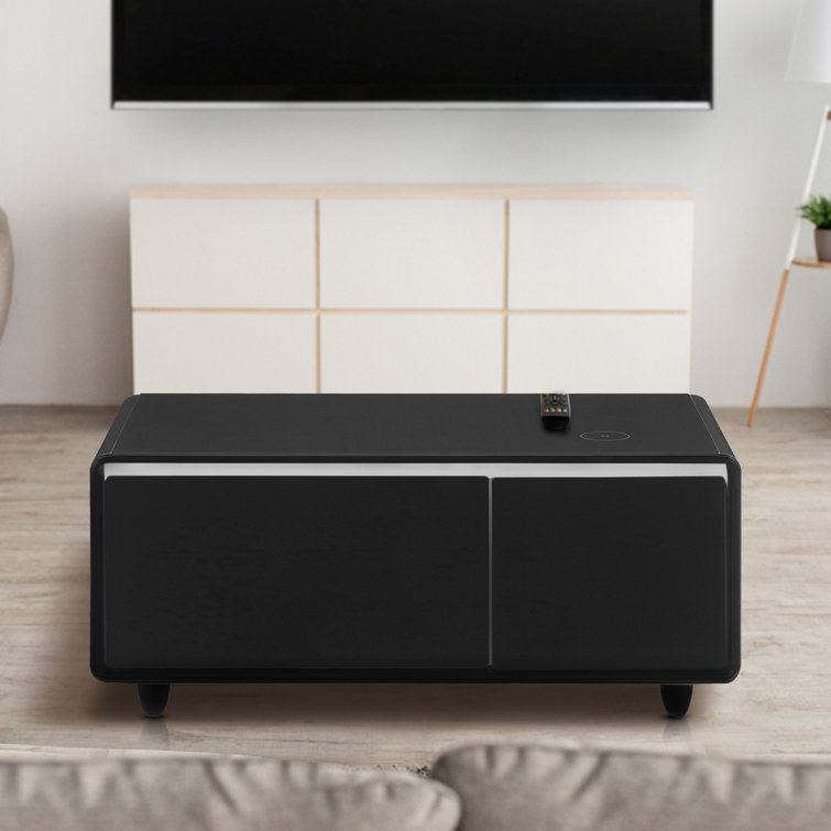 Livtab Smart Coffee Table with Fridge and Wireless Charging Wayfair